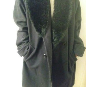 Black winter coat